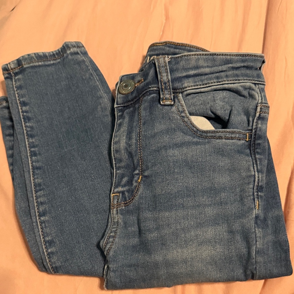 American Eagle Outfitters Women's Blue Skinny Jeans